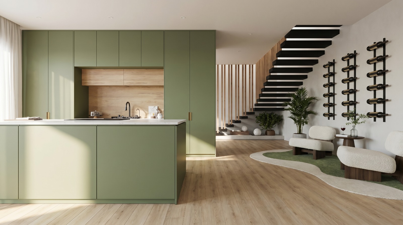 Moradia Le Couchant — Cozinha