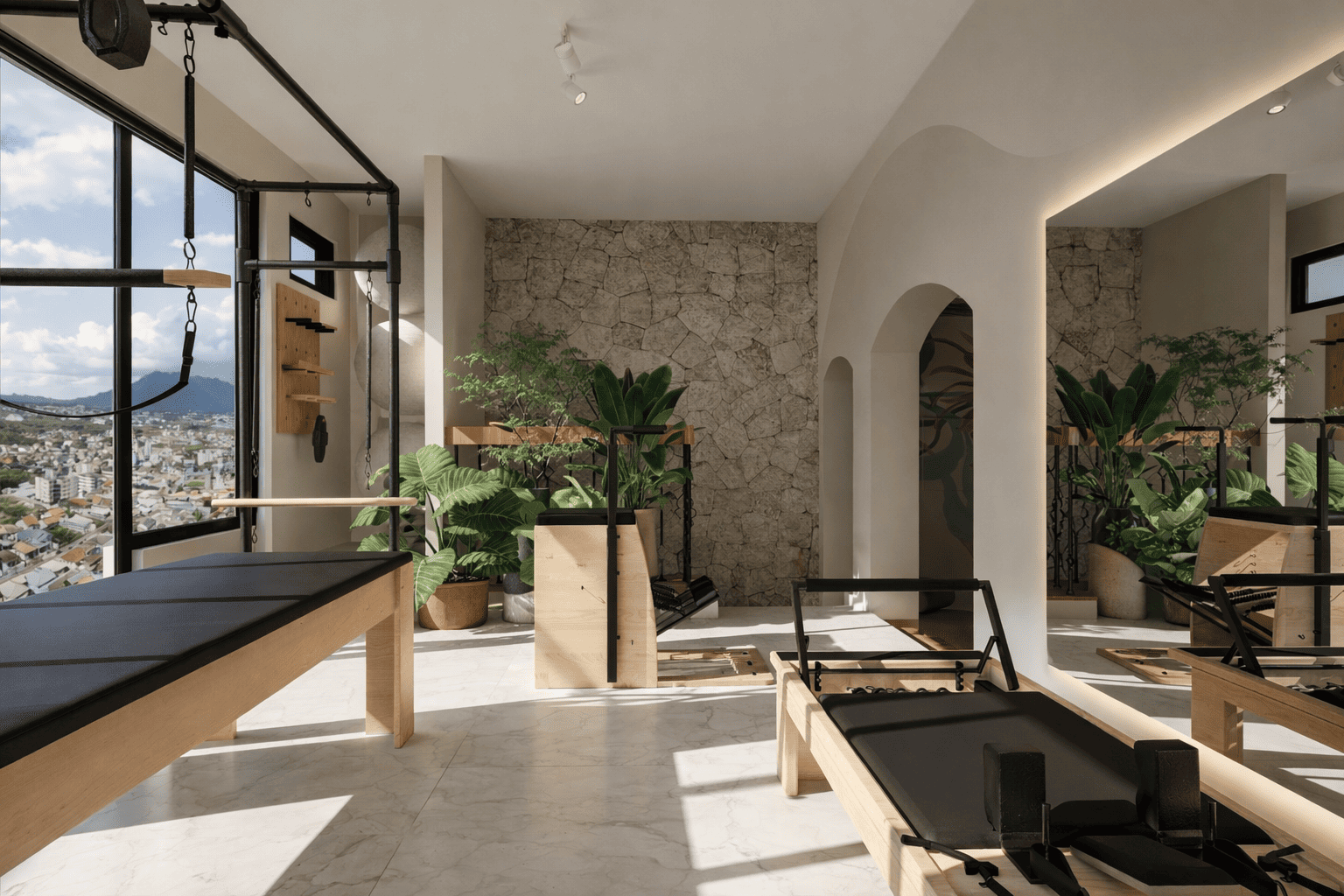 Reviva Pilates — Sala de aparelhos