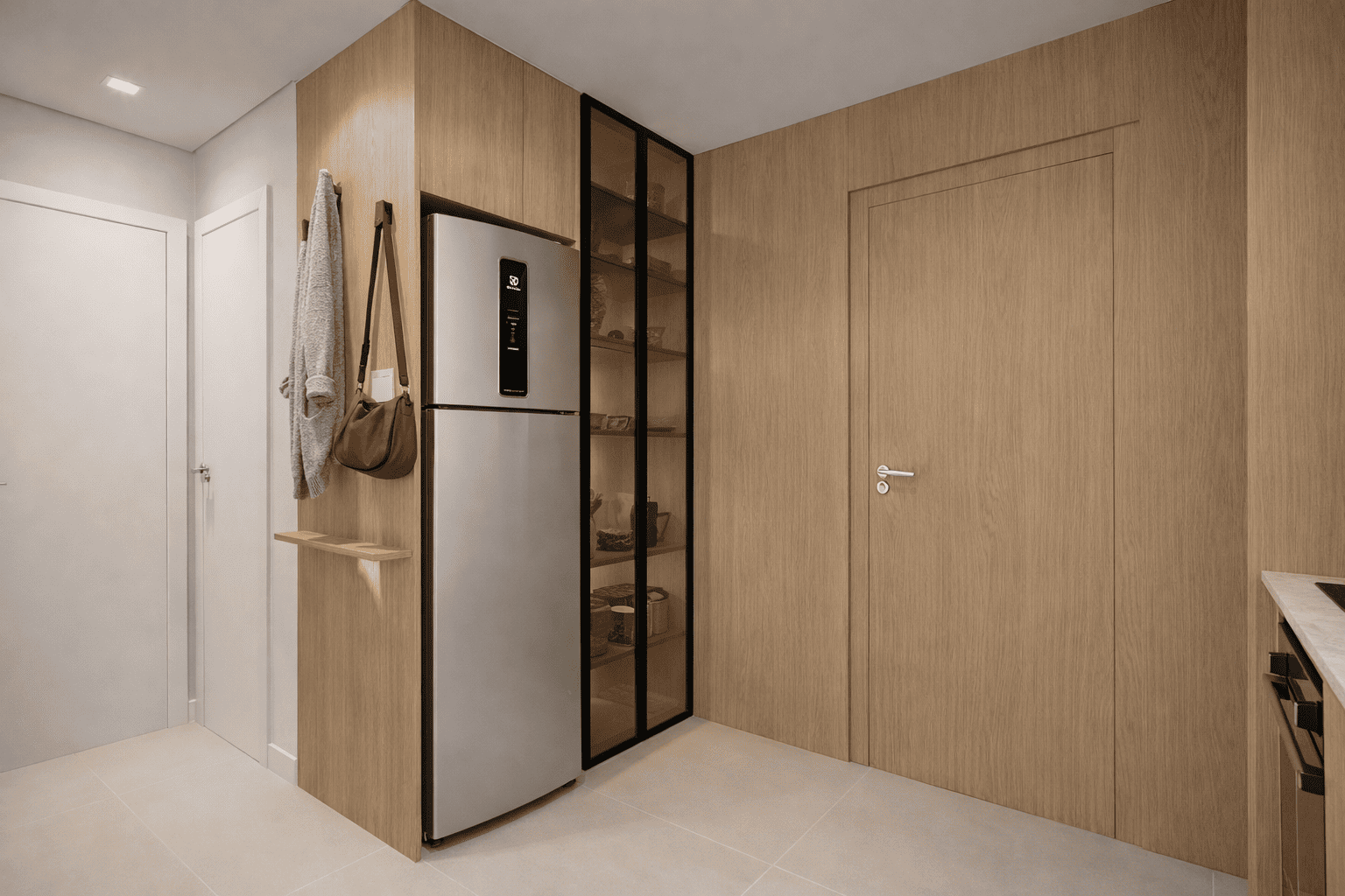 Apartamento Caju — Hall de serviço