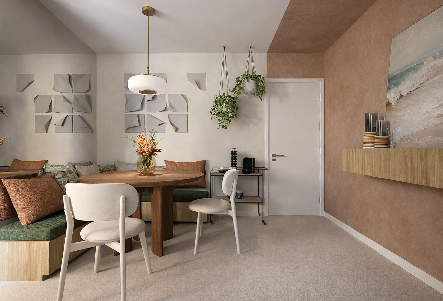 Apartamento Raiz — Zona de refeições